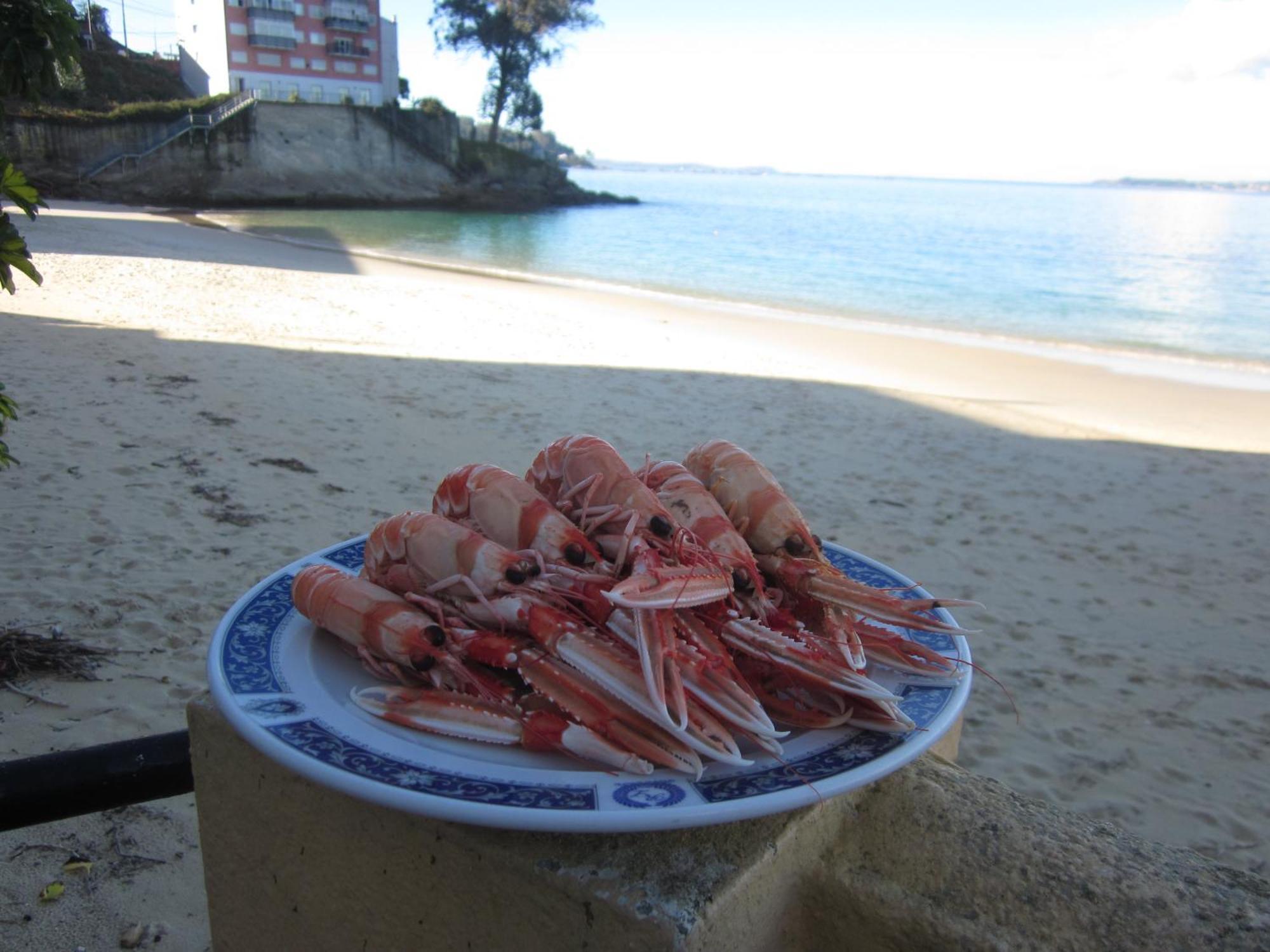 Hotel Restaurante Loureiro Bueu Kültér fotó